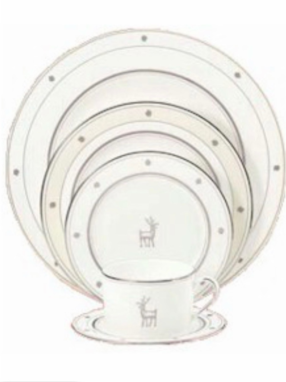 Kate Spade Donner Road 5Pc Place Setting New in Box Lenox Discontinued Pattern